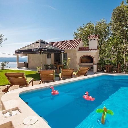 Villa Leoma With Heated Pool Marusici  外观 照片